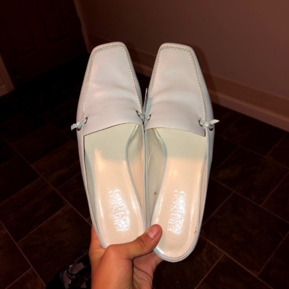 Franco Sarto loafer heels!